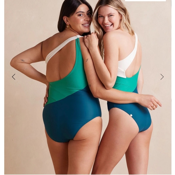 SummerSalt Sidestroke Bathing Suit 14 long torso. NWT - Picture 4 of 9